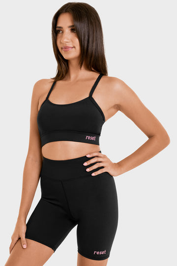 Bacon Active Sports Bra RESET x BA Sports Bra // Black
